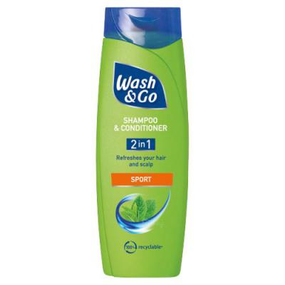 Wash&amp;Go Sampon 200ml Sport 2In1