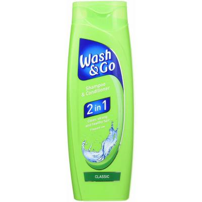 Wash&amp;Go Sampon 400ml 2In1 Classic