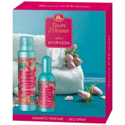 Tesori Caseta Cadou Apa de toaleta 100 ml + Deodorant Spray 150 ml Ayurveda