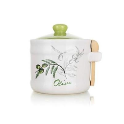 Banquet Borcan Condimente Ceramic 400ml Cu Lingurita