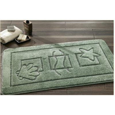 Set 2 Covorase baie, Antiderapante, Maritime 2510 Verde, 60x100cm/50x60cm