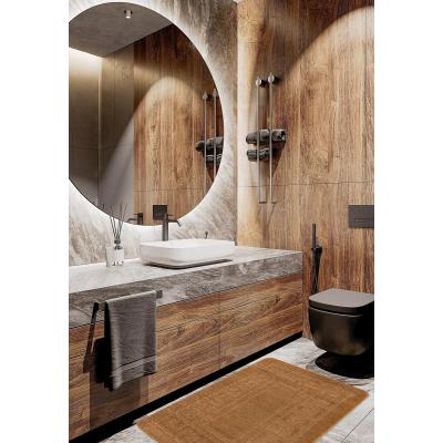 Set 2 Covorase baie, Antiderapante, Ethnic 2546 Maro, 50x80cm/40x50cm