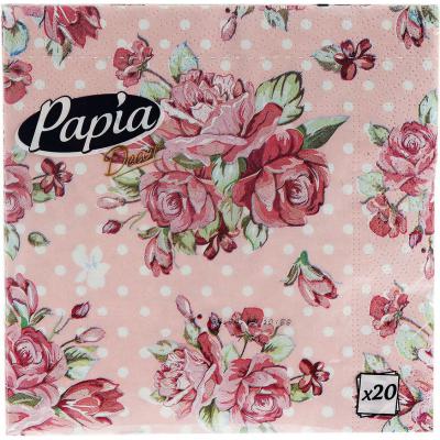 Papia Servetele Décor 3 straturi 33X33Cm 20Buc/Set
