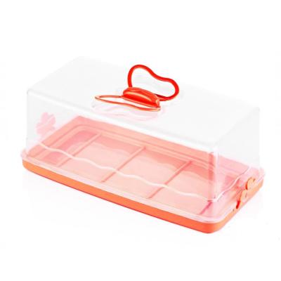 Platou Prajituri Cu Capac 34X17X14cm