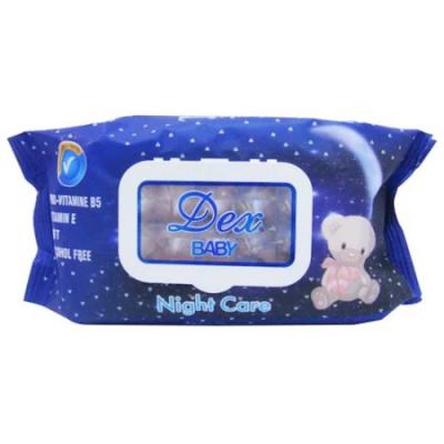 Dex Servetele Umede 72Buc/set Night Care