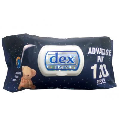 Dex Servetele Umede 120Buc/set Night Care