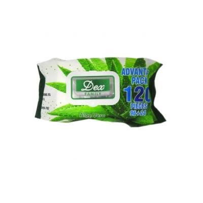 Dex Servetele Umede 120Buc/set Aloe Vera