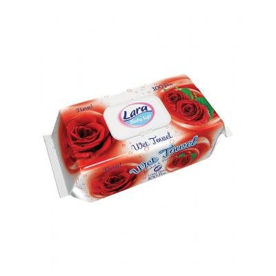 Lara Servetele Umede 100Buc/Set Rose