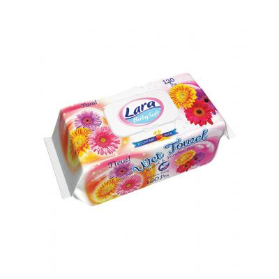 Lara Servetele Umede 120Buc/Set Gerbera