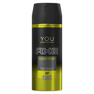 Axe Deodorant Spray Men 150ml Clean Fresh