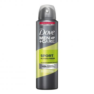 Dove Deodorant antiperspirant spray Men 150ml Active Fresh