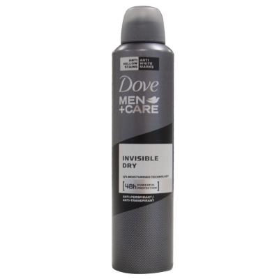 Dove Deodorant antiperspirant spray Men 250ml Invisible Dry