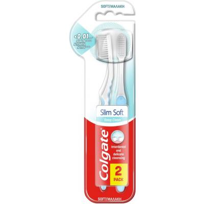 Colgate Periuta Dinti Slim Soft 2Buc/Set