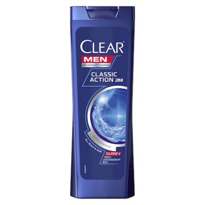 Clear Sampon Men 400ml Clasic Action 2In1