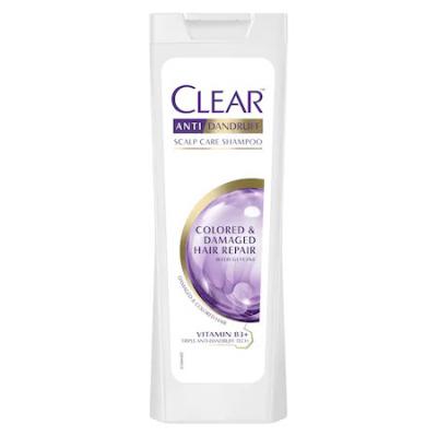 Clear Sampon Dama 400ml Damaged&amp;Colored Hair pentru par deteriorat