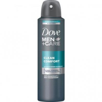 Dove Deodorant antiperspirant spray Men 150ml Clean Comfort
