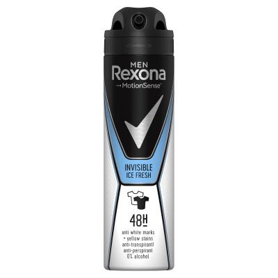 Rexona Deodorant Antiperspirant Spray Men 150ml Invisible Ice