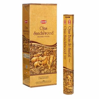 Hem Betisoare Parfumate 3H Ojas Sandalwood 20Buc/Set