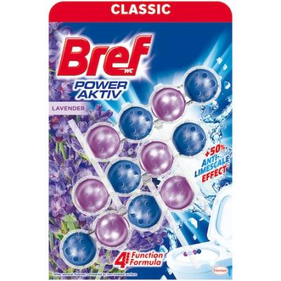Bref Odorizant Wc Bile 3X50G Power Aktiv Lavanda