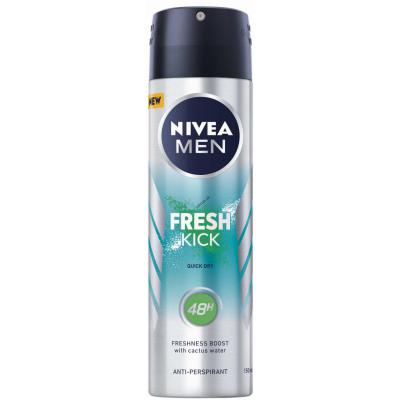 Nivea Deodorant antiperspirant spray Men 150ml Fresh Kick