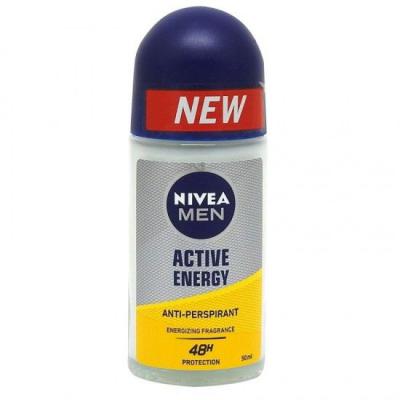 Nivea Deodorant antiperspirant roll-on Men 50ml Active Energy