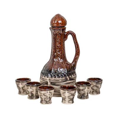 Aladin Set Pahar Vin 6 cani+ Carafa LT7002