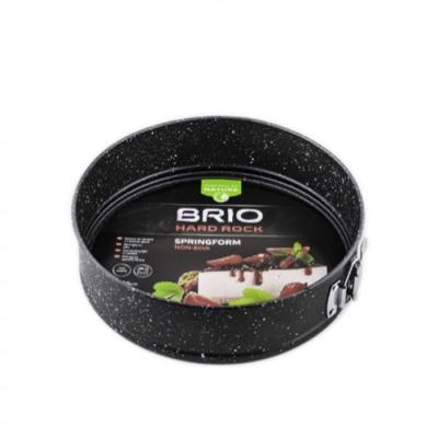Brio Hard Rock Tava Antiaderenta Aluminiu Forjat Rotunda Cu Margine Detasabila 22.5cm 103414