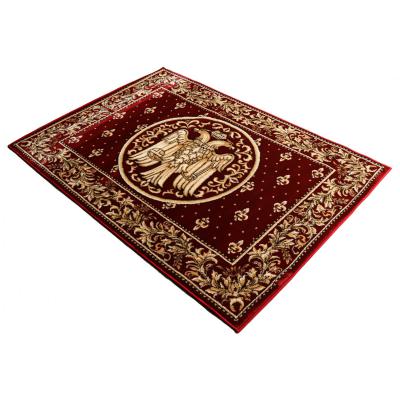 Covor Model Bisericesc Lotos 15077, Dreptunghiular, Rosu, 1800 gr/mp, 150x230cm