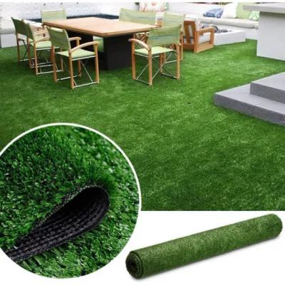 Covor Gazon Iarba Artificiala, 7 mm, Flat, Latime 2 m, Verde, 200x400cm