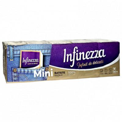 Infinezza Batiste servetele Nazale Mini Pocket 4 Straturi 10buc/Set