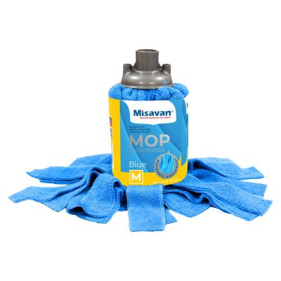 Misavan Mop Rezerva Microfibra M Blue