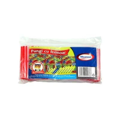 Misavan Punga Cu Fermoar Ziplock 6X8cm 100Buc/Set