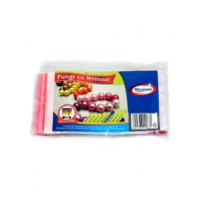 Misavan Pungi Cu Fermoar 10x15cm 100Buc/Set