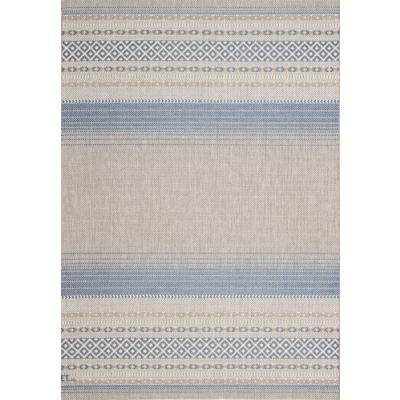 Covor Bucatarie, Trio 29001-104, 140x200 cm, Bej Albastru, 1500 gr/mp