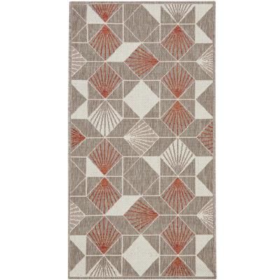 Covor Bucatarie, Trio 29003-105, 140x200 cm, Crem Caramiziu, 1500 gr/mp