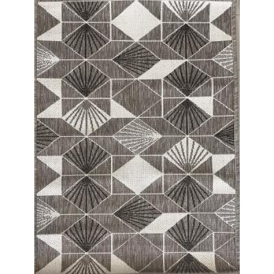 Covor Bucatarie, Trio 29003-109, 140x200 cm, Crem, Gri, Maro, 1500 gr/mp