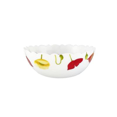Nasima Bol Salata Opal Alb 24Cm Model Maci N240