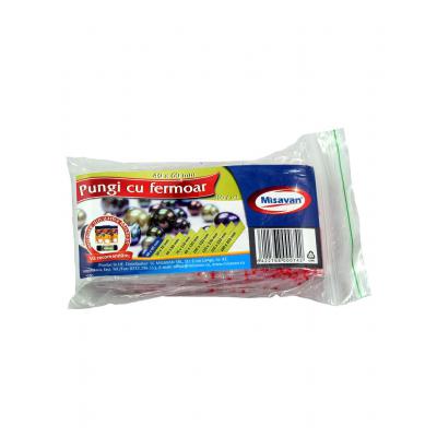 Misavan Punga Cu Fermoar Ziplock 4X6cm 100Buc/Set