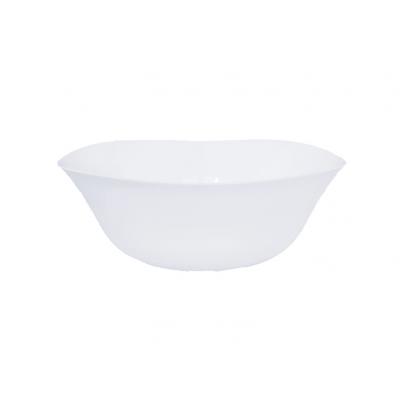Bol Opal Alb 17Cm Model Patrat 6Buc/Set QI170