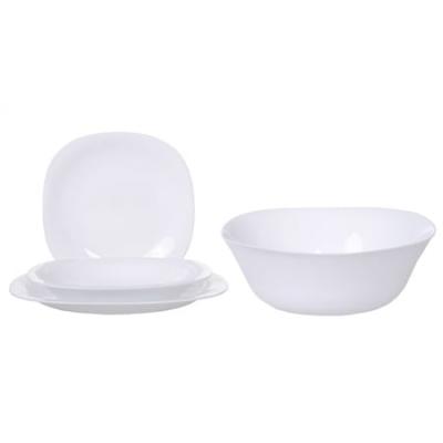 Serviciu de Masa Opal 19 Piese Model Patrat S19P