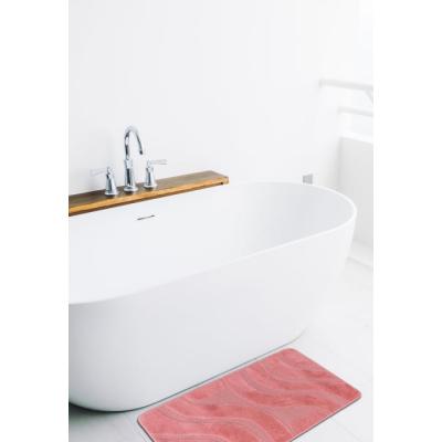 Set 2 Covorase baie, Antiderapante, Symphony 2580 Roz, 60x100cm/50x60cm