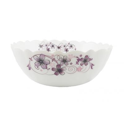 Sanay Bol Salata Opal 24Cm Model Flori Violet V240/794