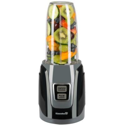 Hausberg Blender 1000W, Motor Cupru, 1L Negru HB7675