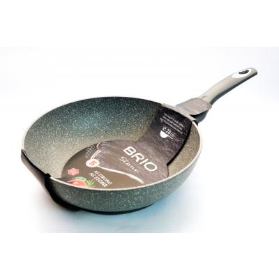 Brio Stone Tigaie Wok Antiaderent Aluminiu Forjat 28cm 102853