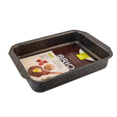Brio Mocca Marble Tava Antiaderenta Dreptunghiulara 35.5X24.8X6.2cm 102897
