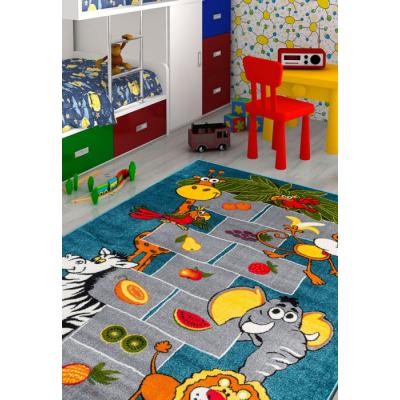 Covor Copii, Kolibri Sotron 11120, Albastru, 120x170 cm, 2300 gr/mp