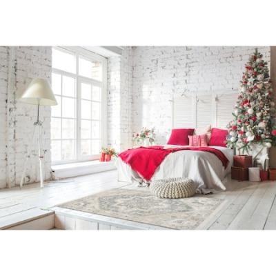 Covor Modern Palermo, Model 42 kgk, Crem/Gri 80x150 cm, 2278 gr/mp