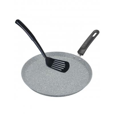 Bohmann Tigaie Clatite Antiaderenta Marmorata 26cm Spatula Inclusa BH 1010- 26MRB