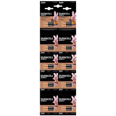Duracell Baterie R3 Alcalina AAA 20Buc/Set