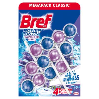 Bref Odorizant Wc Bile 3X50g Lavanda